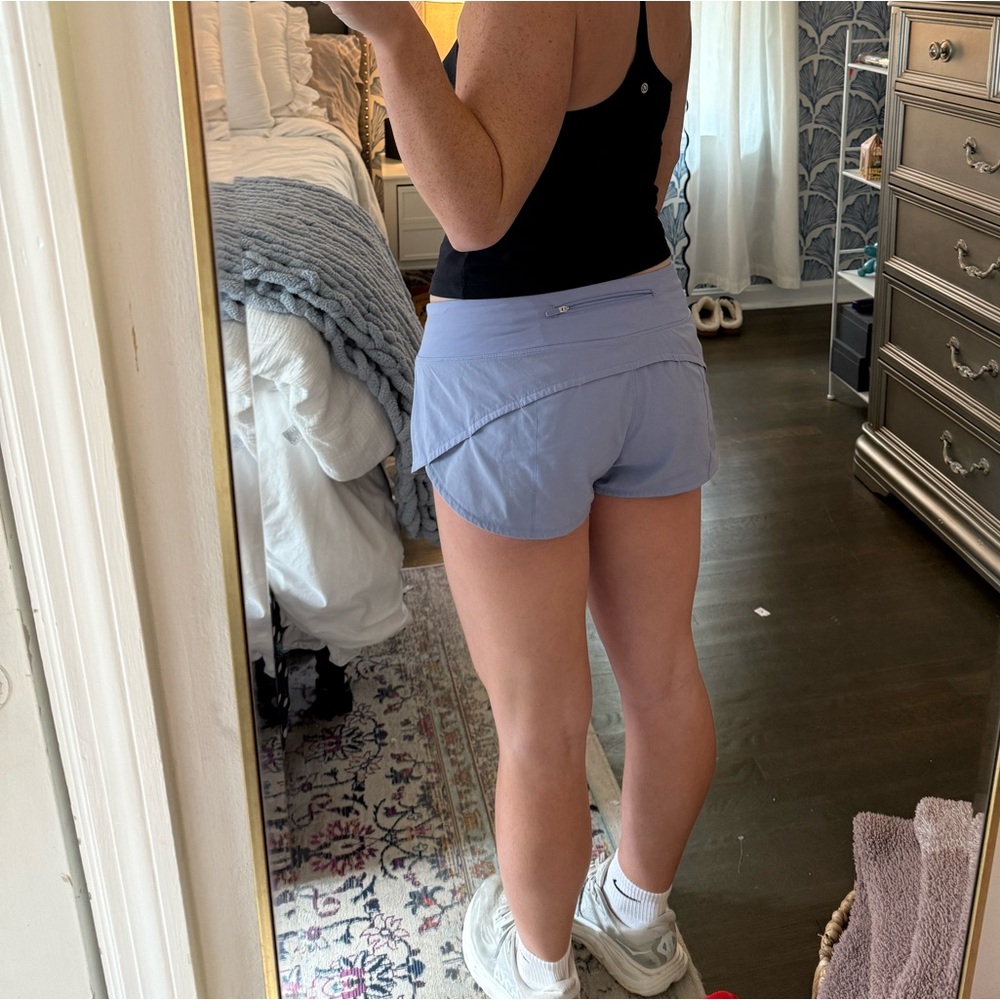 Lululemon Blue Speedup Shorts